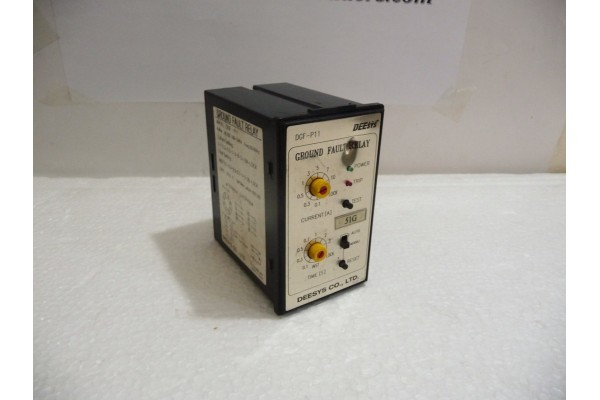 Groud Fault Relay, DGF-P11, DEESYS, Made in Korea (14 Days Warrenty on Entire Stock)